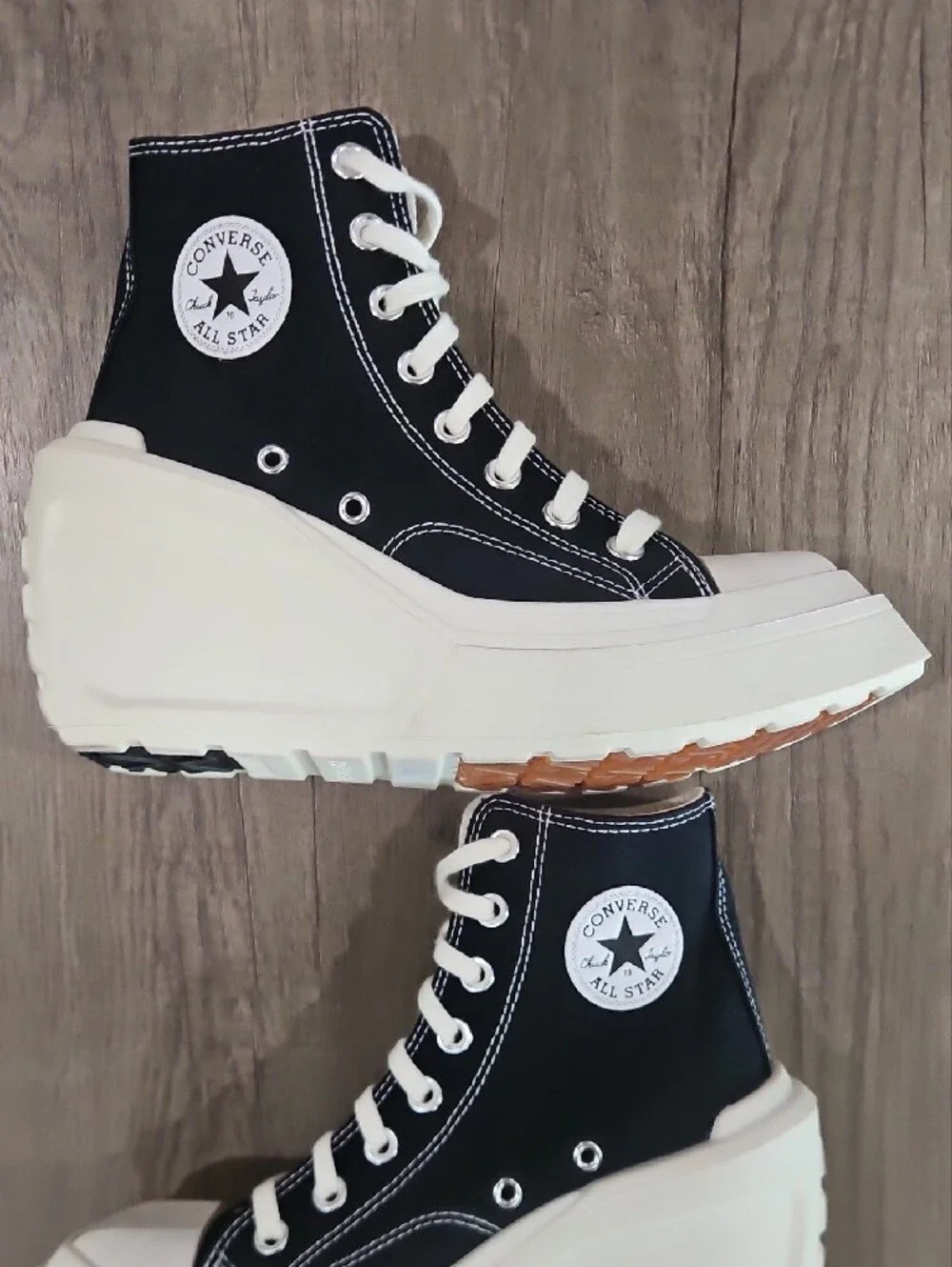 Converse Chuck 70 De Luxe Wedge Hi sneakers size 6